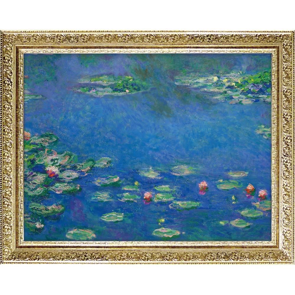 絵画 ミュージアムアートシリーズ モネ「睡蓮2」 - 絵画や壁掛け販売