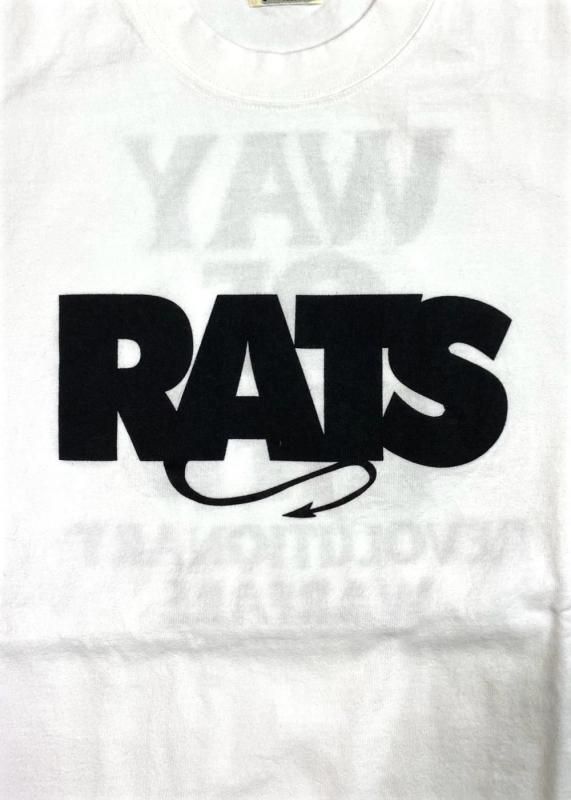 RATS/ラッツ/BOX LOGO WAY OF LIFE TEE/WHITE - EMILIANO ONLINE SHOP