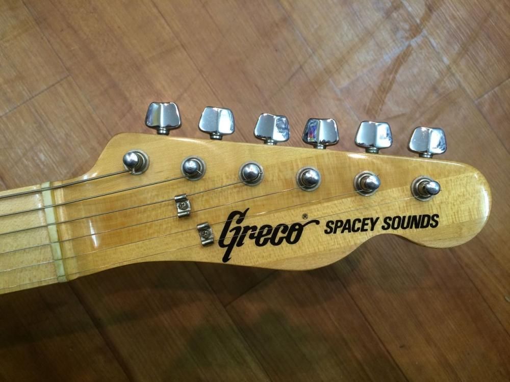 グレコ グネコ TE-300 テレキャスター リフィニッシュ 音出しOK 中古品