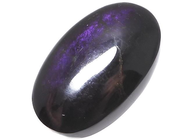 動画】【1点もの】パープライト カボション 1個 NO.17 - 天然石ビーズ