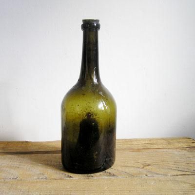 イラン 17世紀〜18世紀 酒瓶 ガラス 民藝 骨董 アンティーク イラン 17