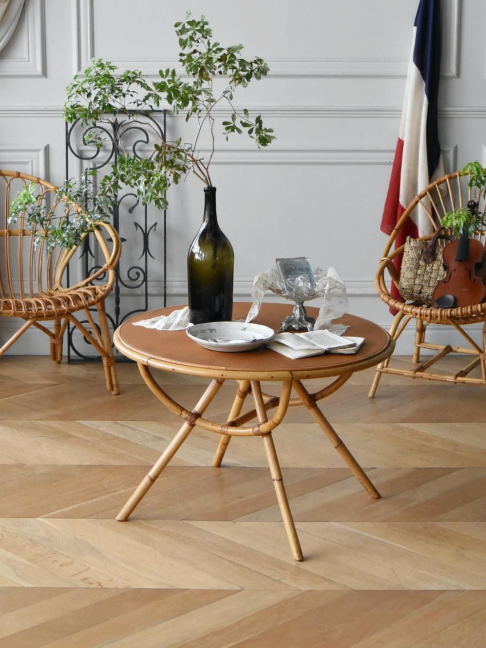 アンティーク木製 無垢 四角 座卓 文机 ローテーブル センターテーブル