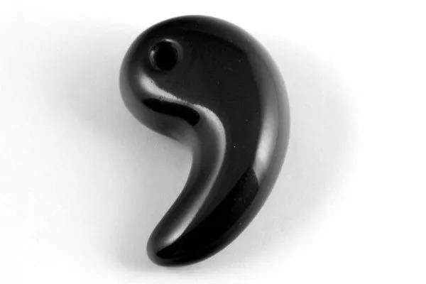 長野県和田峠産 黒曜石 勾玉 18.0g｜国産 天然石 通販キラリ石