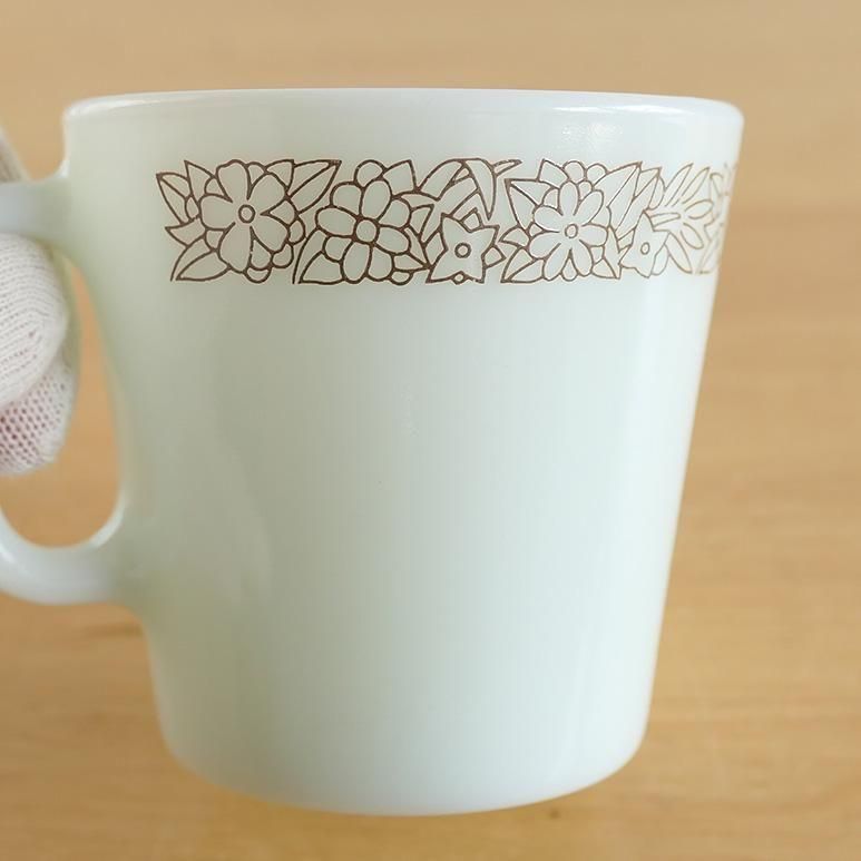 ☆4】オールドパイレックス マグ ウッドランド l - ヴィンテージ輸入