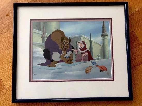 入手困難】美女と野獣 セル画 ディズニー 入手困難】美女と野獣セル画