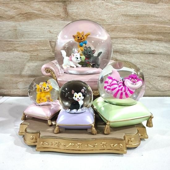 ミニーマウス フィガロ スノードーム｜ディズニー スノードーム ミニー