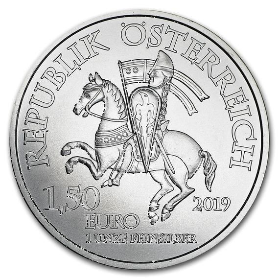 オーストリア ハーモニー銀貨 1オンス 2022年発行 本日のオーストリア