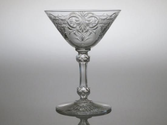 GW SALE⏬バカラ➁ アンティークシャンパンクープ2点アールデコ