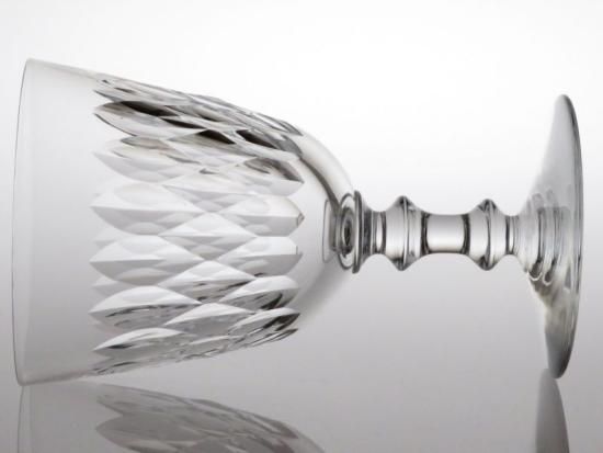 バカラ アルマニャック ダイヤカット デキャンタ 仏ヴィンテージ 刻印