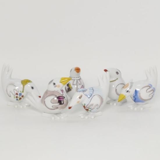 マイセン 置物□コミックバード ウェディング フィギュリン インテリア