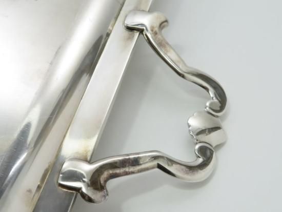 クリストフル ガリア 鍋敷き ① Gallia アンティーク シルバープレート