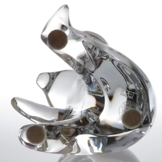 バカラ フィギュリン ○ クマ 置物 座り 熊 くま オーナメント LOET