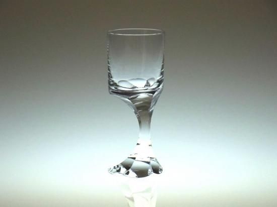 Y2935-1A バカラ クリスタル 超希少作品「ナルシス」ワイングラス