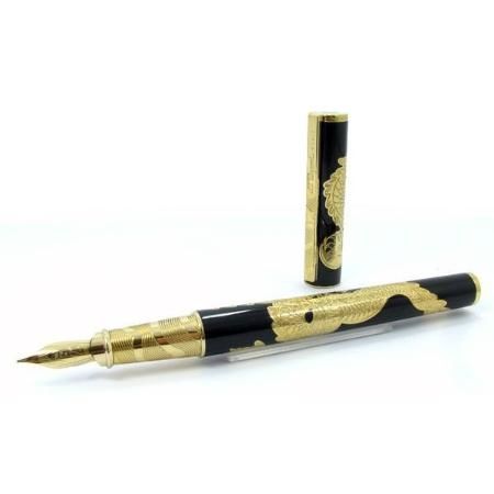 S.T.デュポン万年筆、ドラゴンコレクション、シリアルナンバー777/888