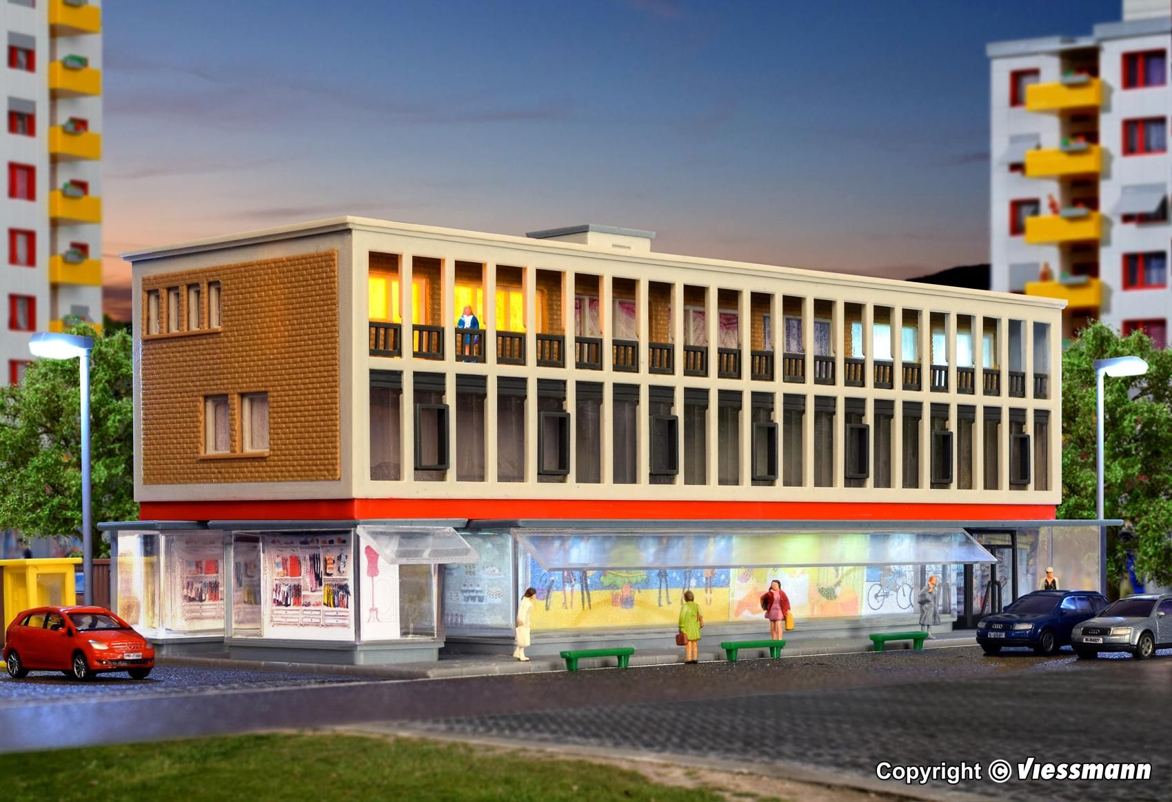 Nゲージ 模型 欧州建物 21点 VOLLMER kibri 他 ストラクチャー