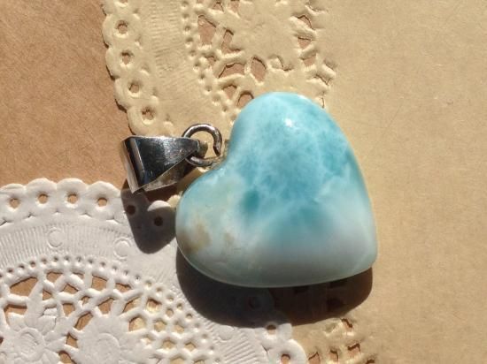 天然石パワーストーンラリマーペンダントトップ シルバー925
