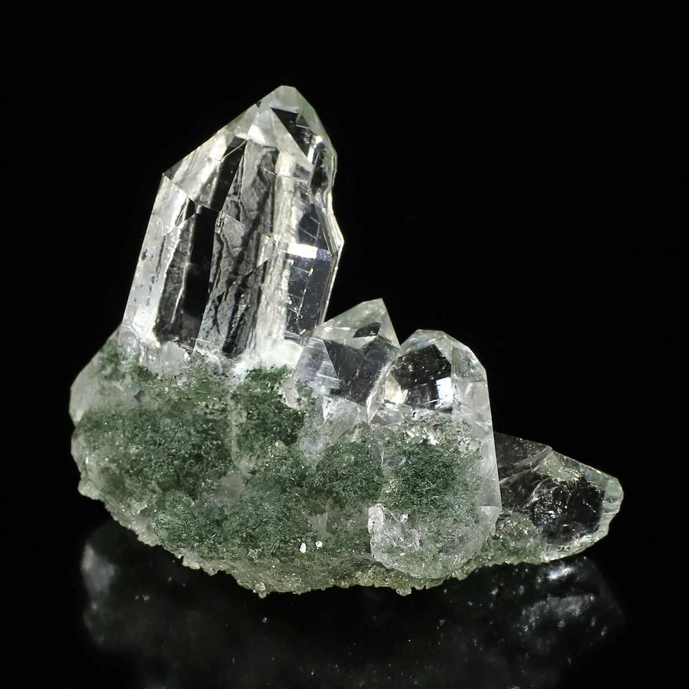 極上・希少】インド直輸入 ガネーシャ像（天然クロライト石） 極上