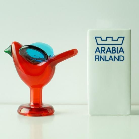 希少arabia veera♡マッティ・ピックヤムサ北欧ウッド作品直筆サイン