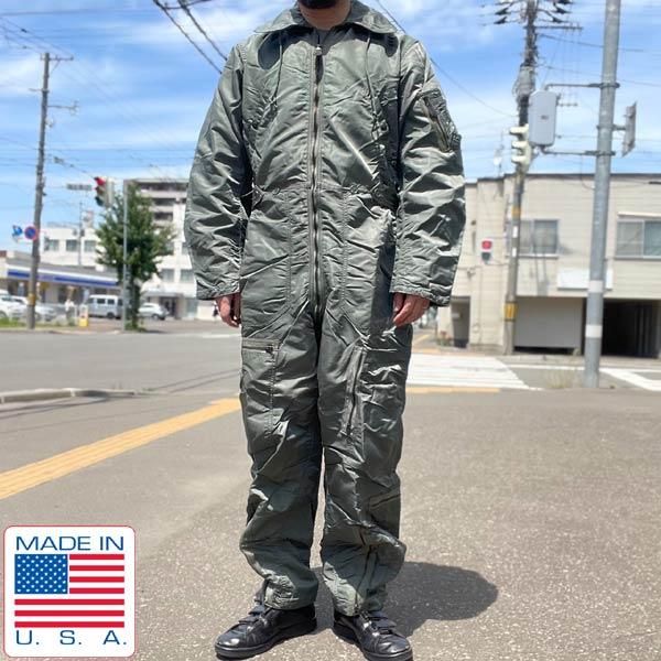 新品 60's 黒タグ USA製 実物 米軍 CWU-1/P MIL-C-25786(USAF) つなぎ