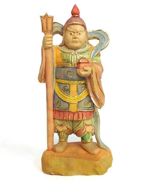 七福神 毘沙門天 - 仏像の通販、特注仏像・オリジナル仏像・大型仏像の