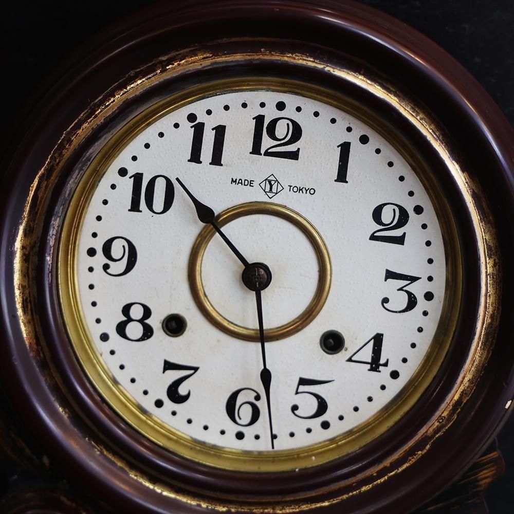 古いダルマ時計（半ジャンク）- 海福雑貨通販部
