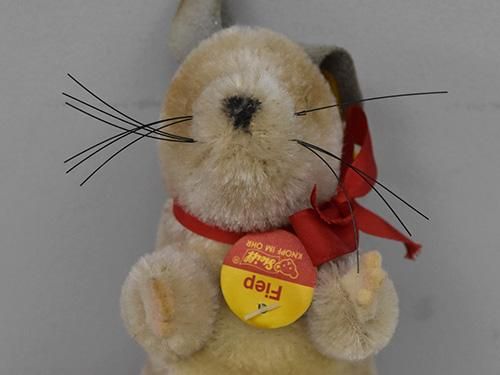 緑園｜東欧雑貨 ドイツ steiff ネズミぬいぐるみ（中）