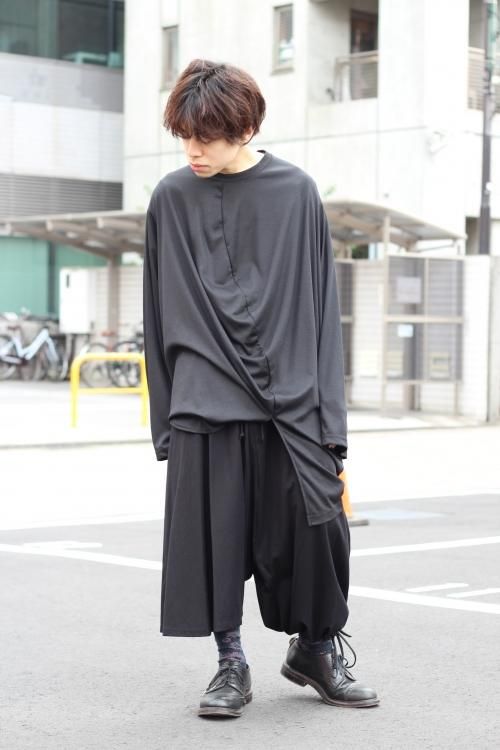 yohjiyamamoto GroundY グラウンドワイ サルエルパンツ ヨウジヤマモト