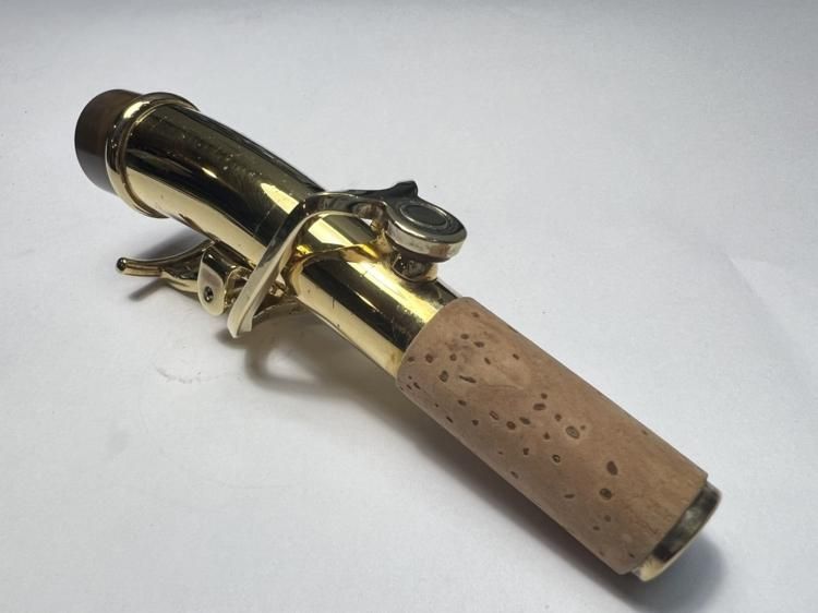 ヤナギサワ ソプラノサックス用ネック GP（ゴールドプレート）カーブ