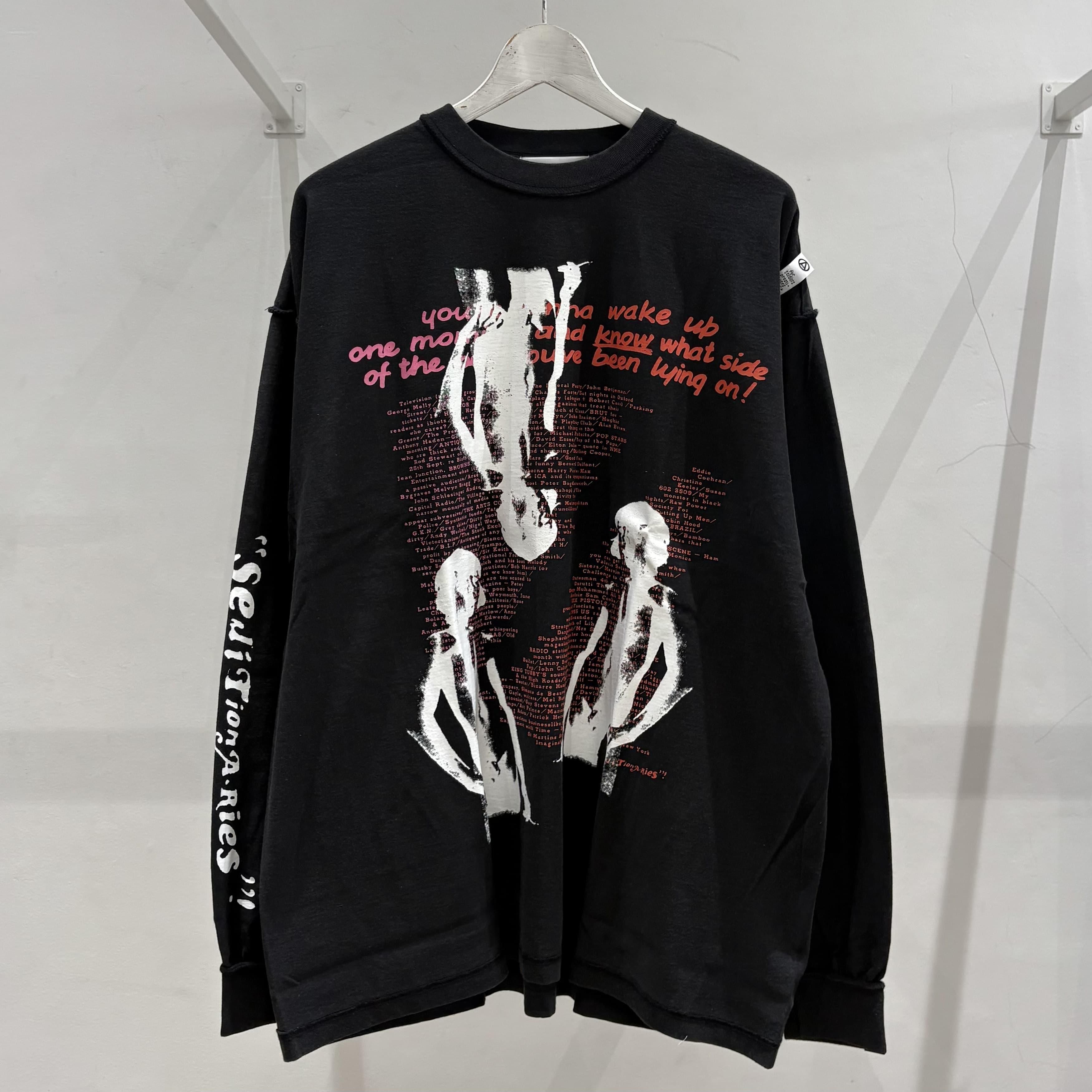 SEDITIONARIES LONG SLEEVE T-SHIRT - KIDILL ROOM ONLINE SHOP