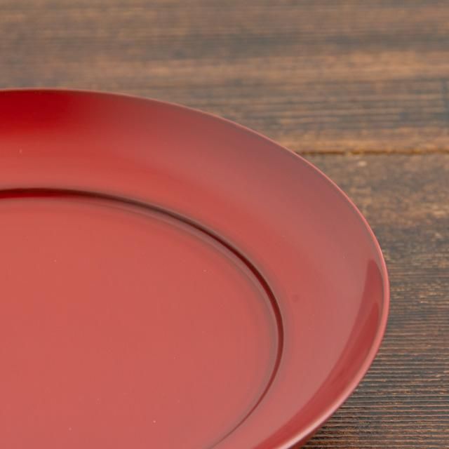 岩舘隆 岩手県浄法寺 五寸椿皿 朱浄法寺塗 塗師 販売店 通販 FRANK