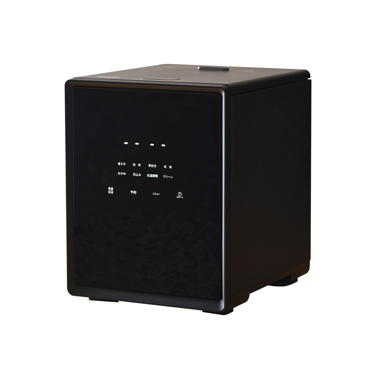 山善、設置面積が小さい「キューブ型マイコンジャー炊飯器」の5.5合