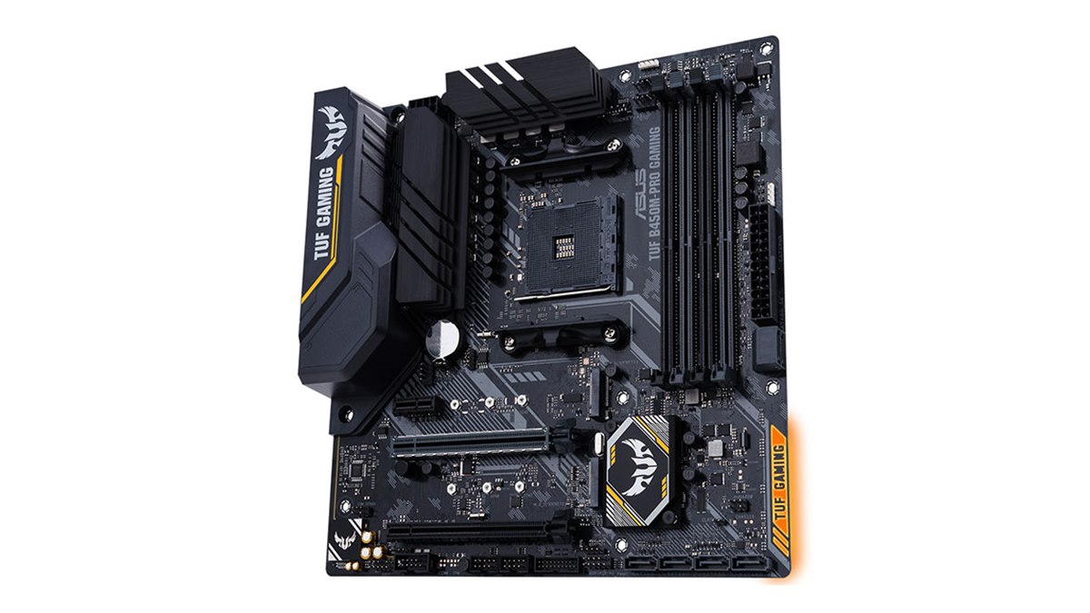 ASUS、耐久性にすぐれるMicro ATXマザーボード「TUF B450M-PRO GAMING