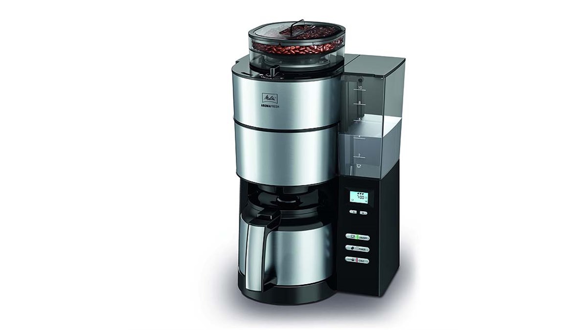 メリタ、家庭用全自動コーヒーメーカー「アロマフレッシュサーモ