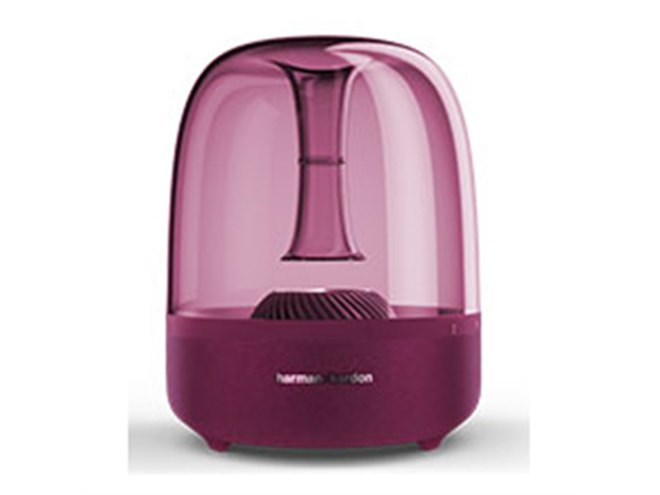 harman/kardon、スケルトンボディのBTスピーカー「AURA STUDIO」新色