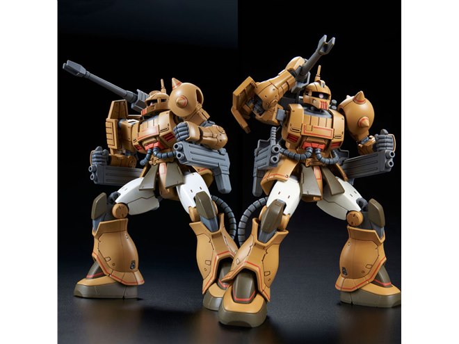 ガンダム THE ORIGIN MSD」ザク・キャノン テストタイプを製品化