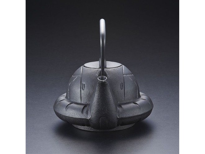 新品未使用・希少】南部鉄器 ZAKU ザク 鉄瓶 ハロ&アッガイ 鉄魂