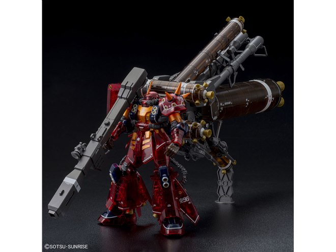 高機動型ザク“サイコ・ザク”」ハーフメカニカルクリアのガンプラが限定