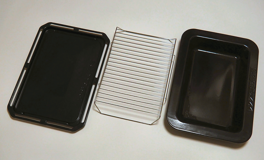 東芝オーブンレンジ 石窯ドーム用 角皿2枚 焼網1枚セット 東芝