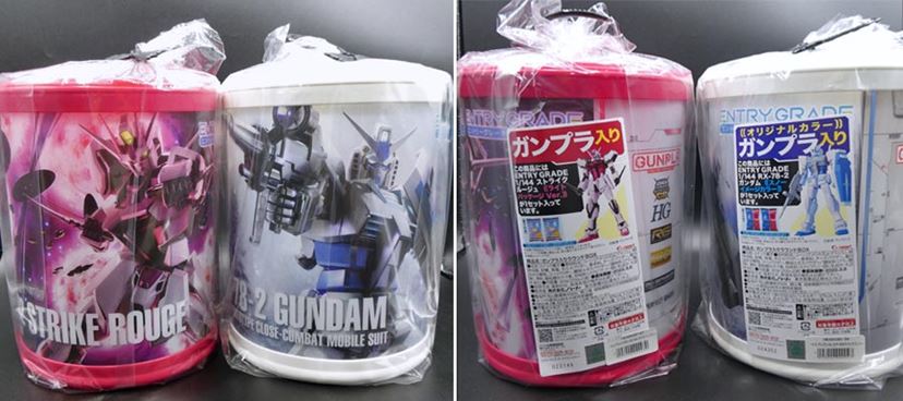 お菓子売り場”で買えるガンプラ!? クリスマス限定キットを組み立て