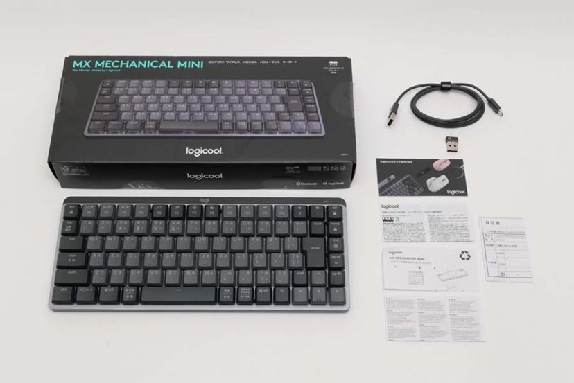 ロジクールの薄いメカニカルキーボード「MX MECHANICAL」レビュー。茶