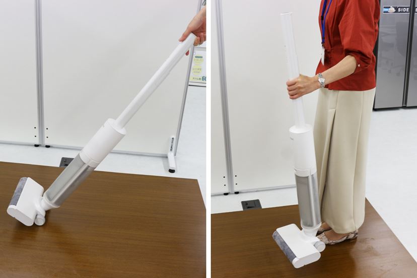 水拭きしながらゴミも吸う！ AQUAの水拭きフロアクリーナー「WIPEL