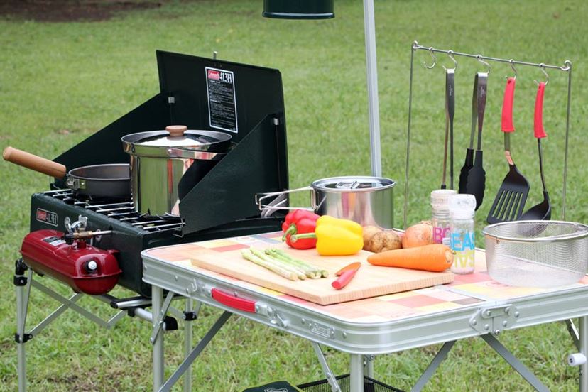 コールマン テーブル オールインワンキッチンテーブル オールインワン