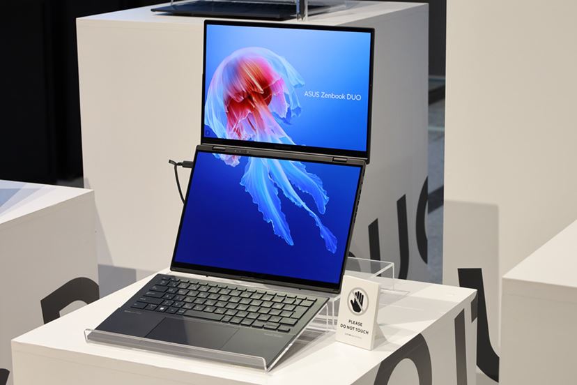 DXUSCREEN 2画面ノートパソコン｜13.5インチデュアルディスプレイ