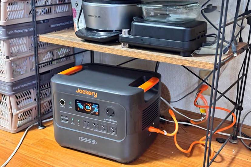 安心の大容量だけど軽い！ 災害対策にも強い「Jackery ポータブル電源