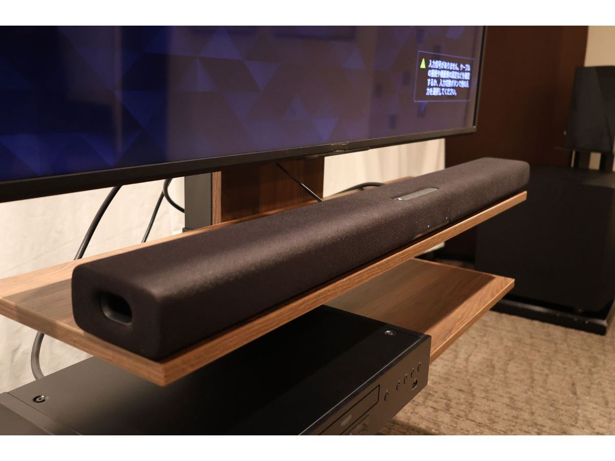 ハイトスピーカー搭載のヤマハサウンドバー「SR-X40A」を「SR-B30A」と