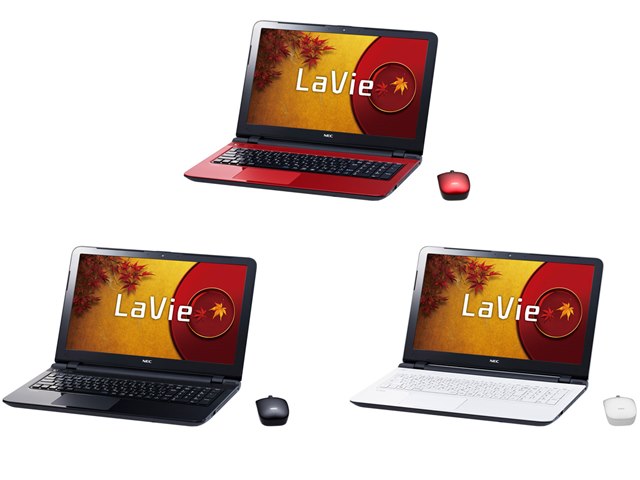 LaVie S LS150/TSR PC-LS150TSR [ルミナスレッド]の製品画像 - 価格.com