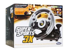 マルチレーシングコントローラ Super Sports 3X(PS3/Xbox360/PC用) DJ