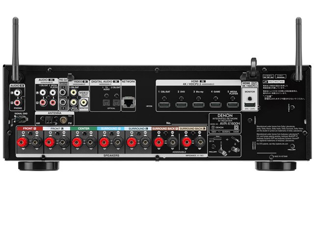 AVR-X1600Hの製品画像 - 価格.com