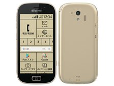 FCNT らくらくスマートフォン me F-03K docomo [ゴールド] 価格比較