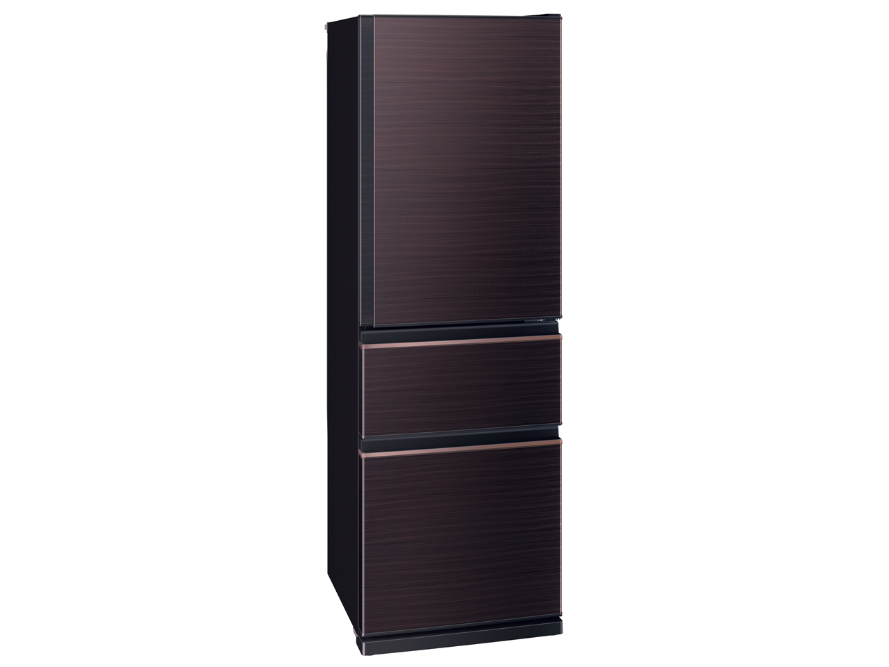 MITSUBISI 3ドア冷蔵庫 自動製氷 365L MR-CX37F-BR形 2021年製